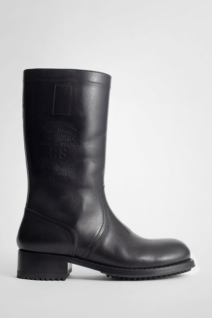 Antonioli RAF SIMONS MAN BLACK BOOTS
