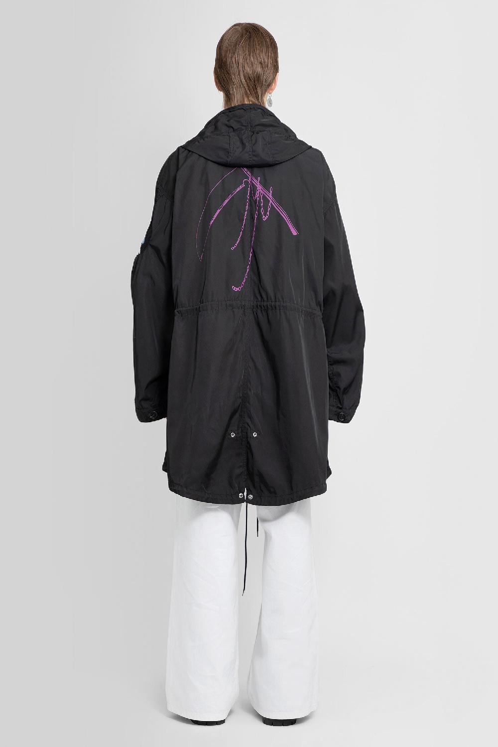 Antonioli RAF SIMONS MAN BLACK COATS