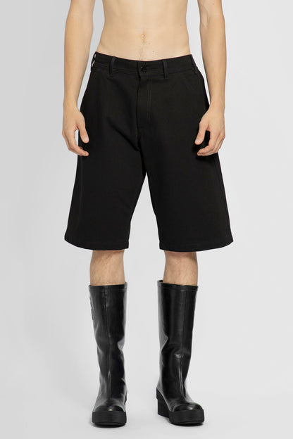 Antonioli RAF SIMONS MAN BLACK SHORTS & SKIRTS