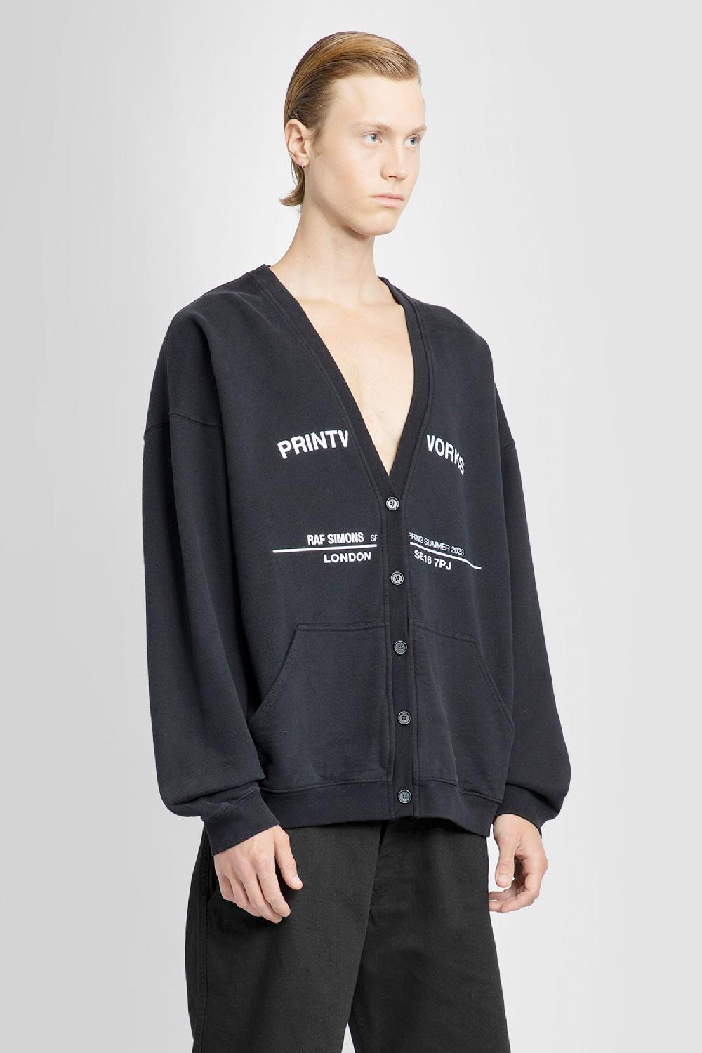 Antonioli RAF SIMONS MAN BLACK SWEATSHIRTS