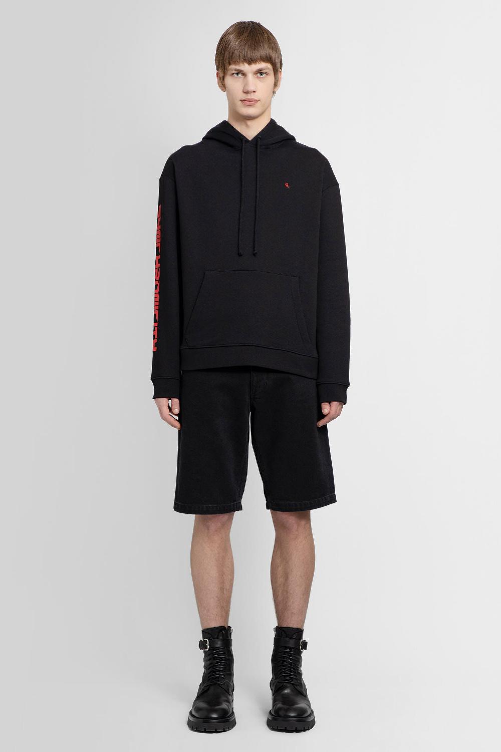Antonioli RAF SIMONS MAN BLACK SWEATSHIRTS