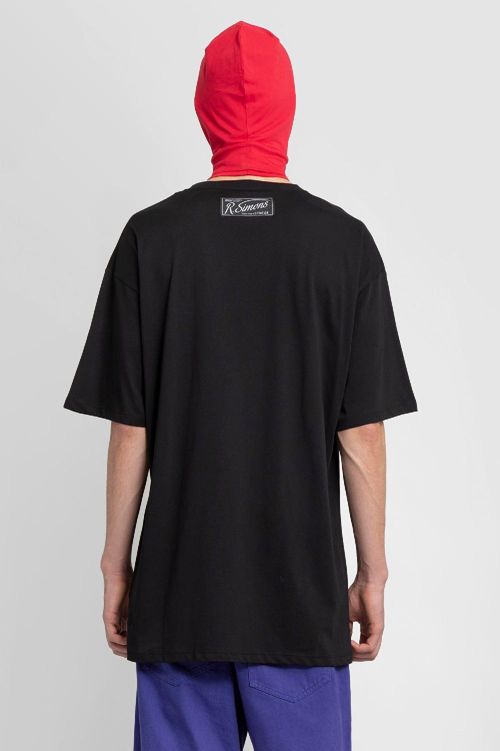 Antonioli RAF SIMONS MAN BLACK T-SHIRTS
