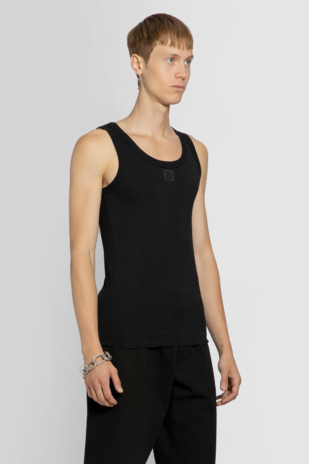 Antonioli RAF SIMONS MAN BLACK T-SHIRTS & TANK TOPS