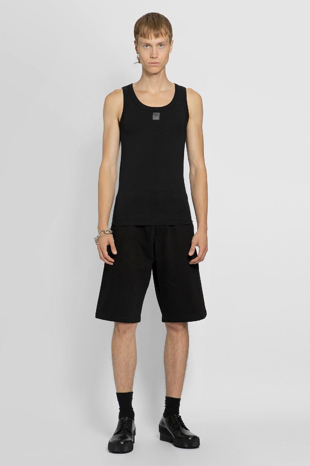 Antonioli RAF SIMONS MAN BLACK T-SHIRTS & TANK TOPS
