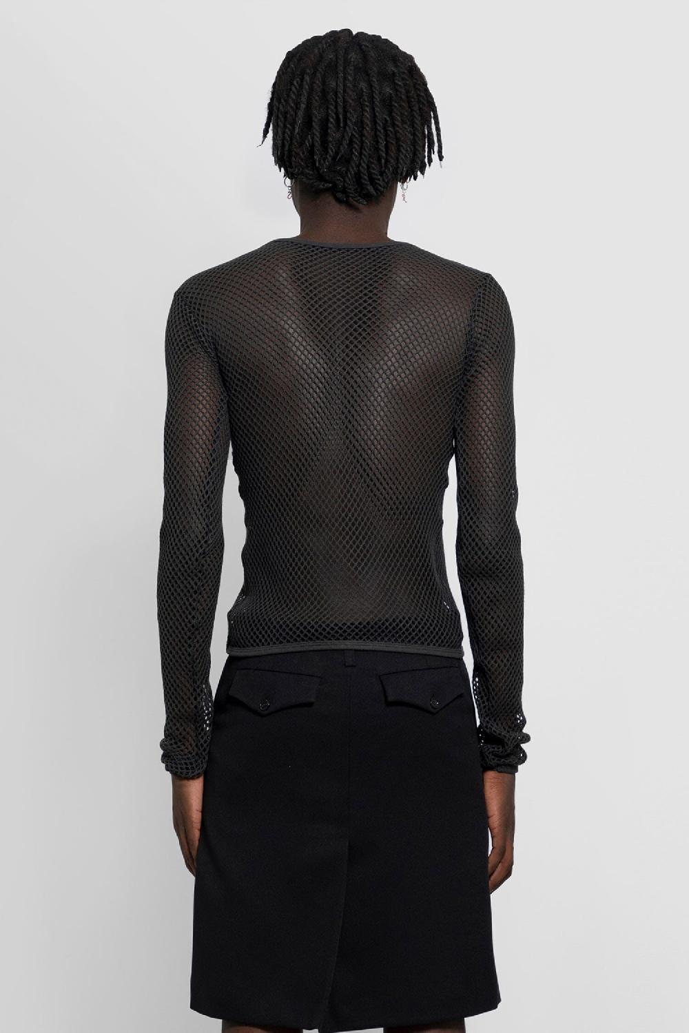 Antonioli RAF SIMONS MAN BLACK T-SHIRTS & TANK TOPS