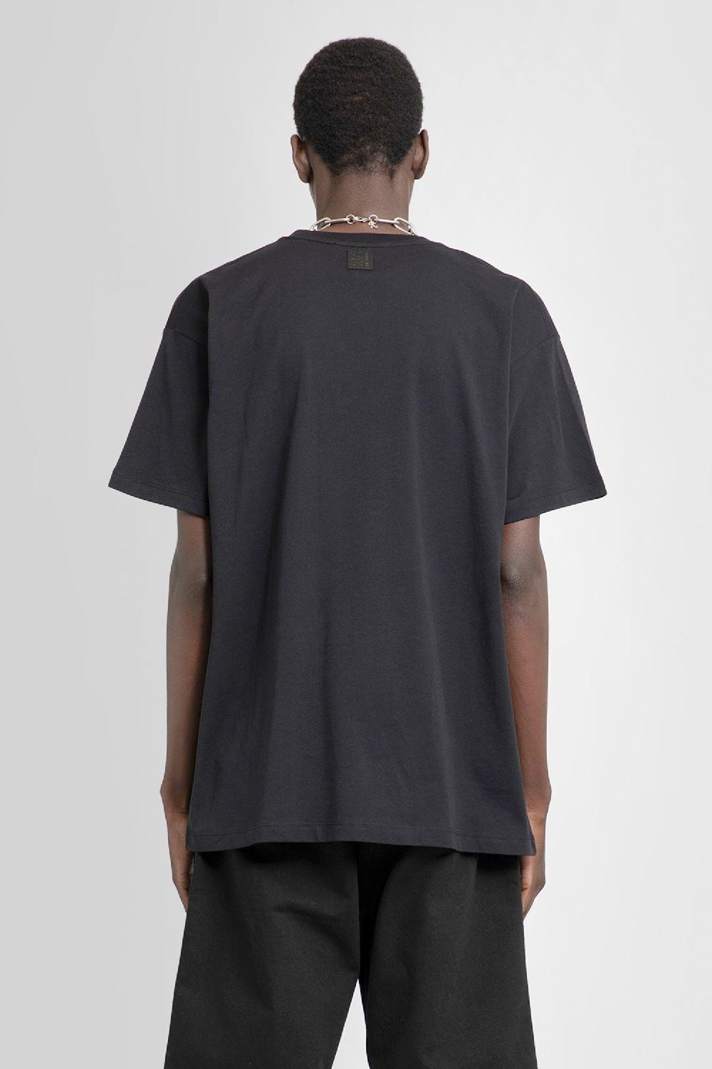 Antonioli RAF SIMONS MAN BLACK T-SHIRTS & TANK TOPS