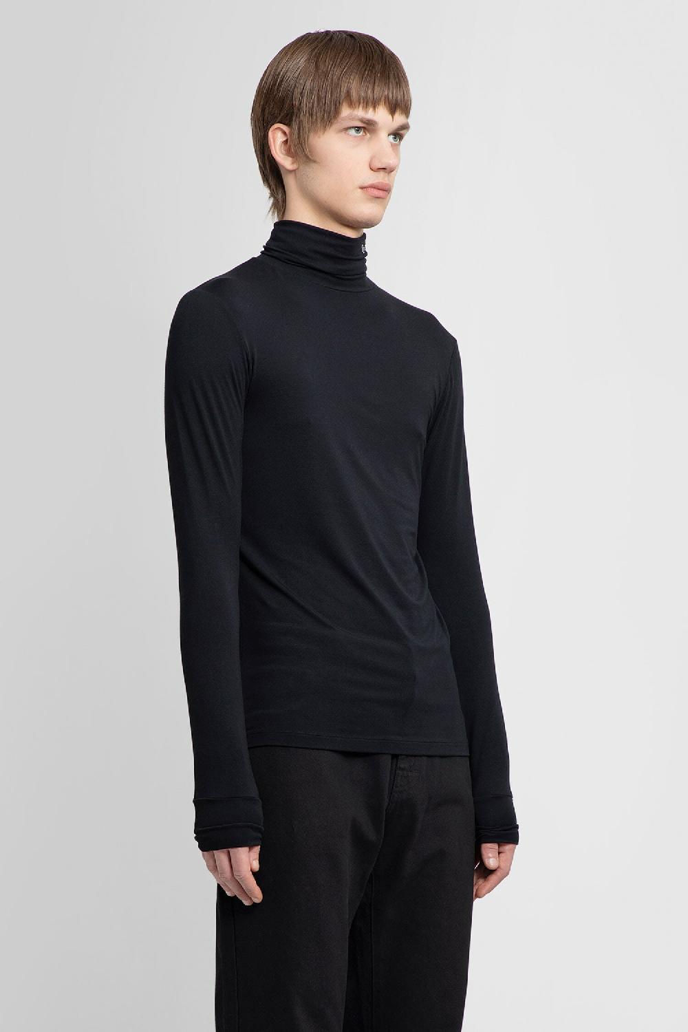 Antonioli RAF SIMONS MAN BLACK T-SHIRTS & TANK TOPS