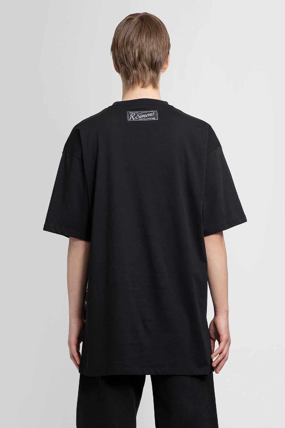 Antonioli RAF SIMONS MAN BLACK T-SHIRTS & TANK TOPS