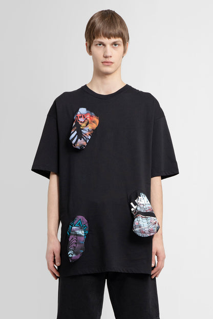 Antonioli RAF SIMONS MAN BLACK T-SHIRTS & TANK TOPS