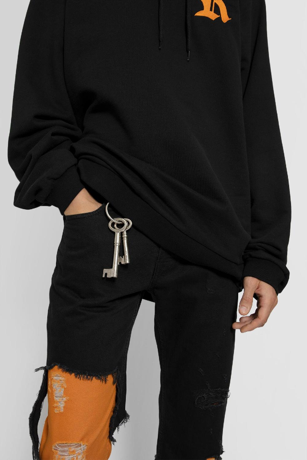 Antonioli RAF SIMONS MAN SILVER KEYCHAINS