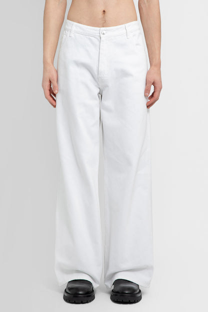 Antonioli RAF SIMONS MAN WHITE JEANS