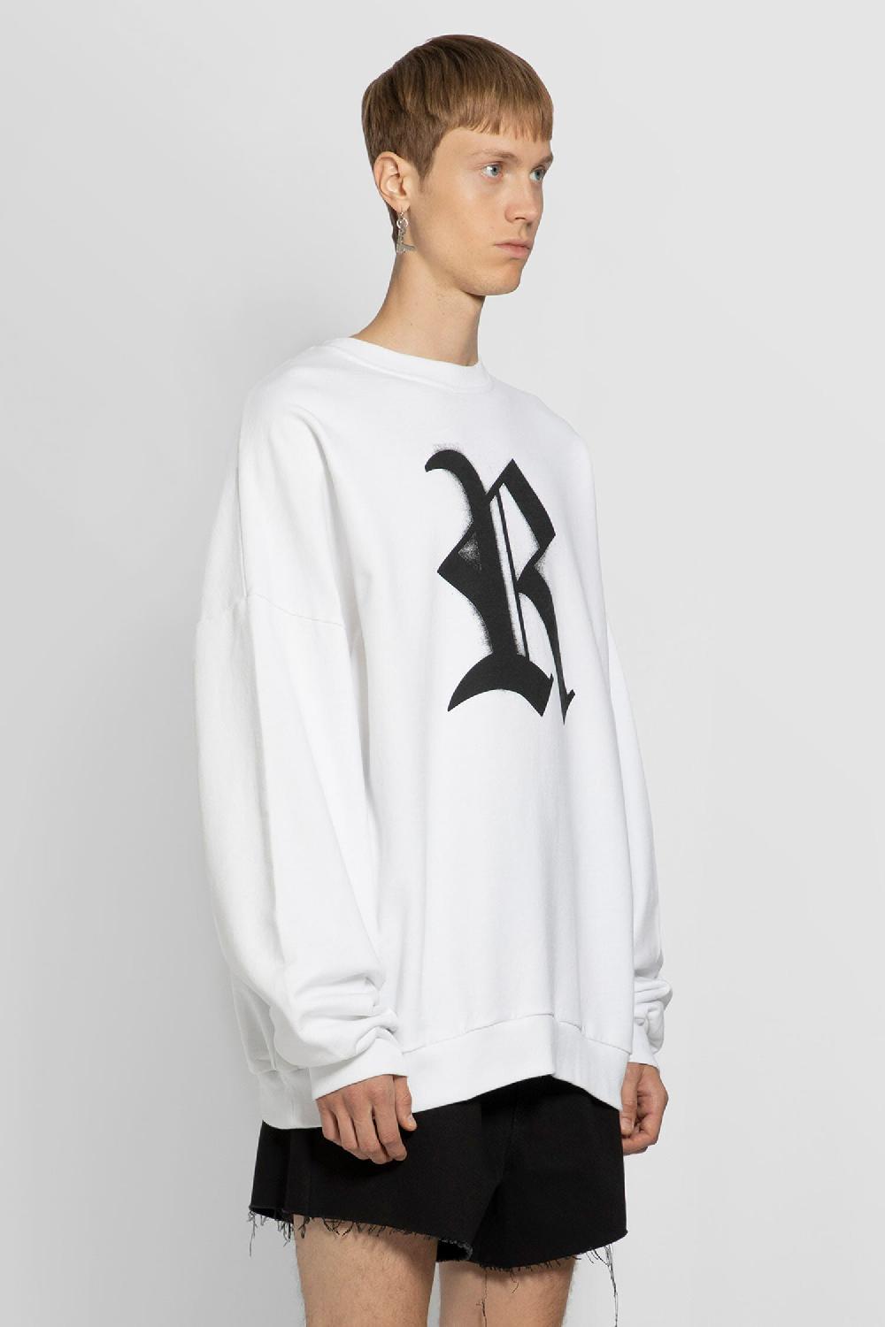 Antonioli RAF SIMONS MAN WHITE SWEATSHIRTS
