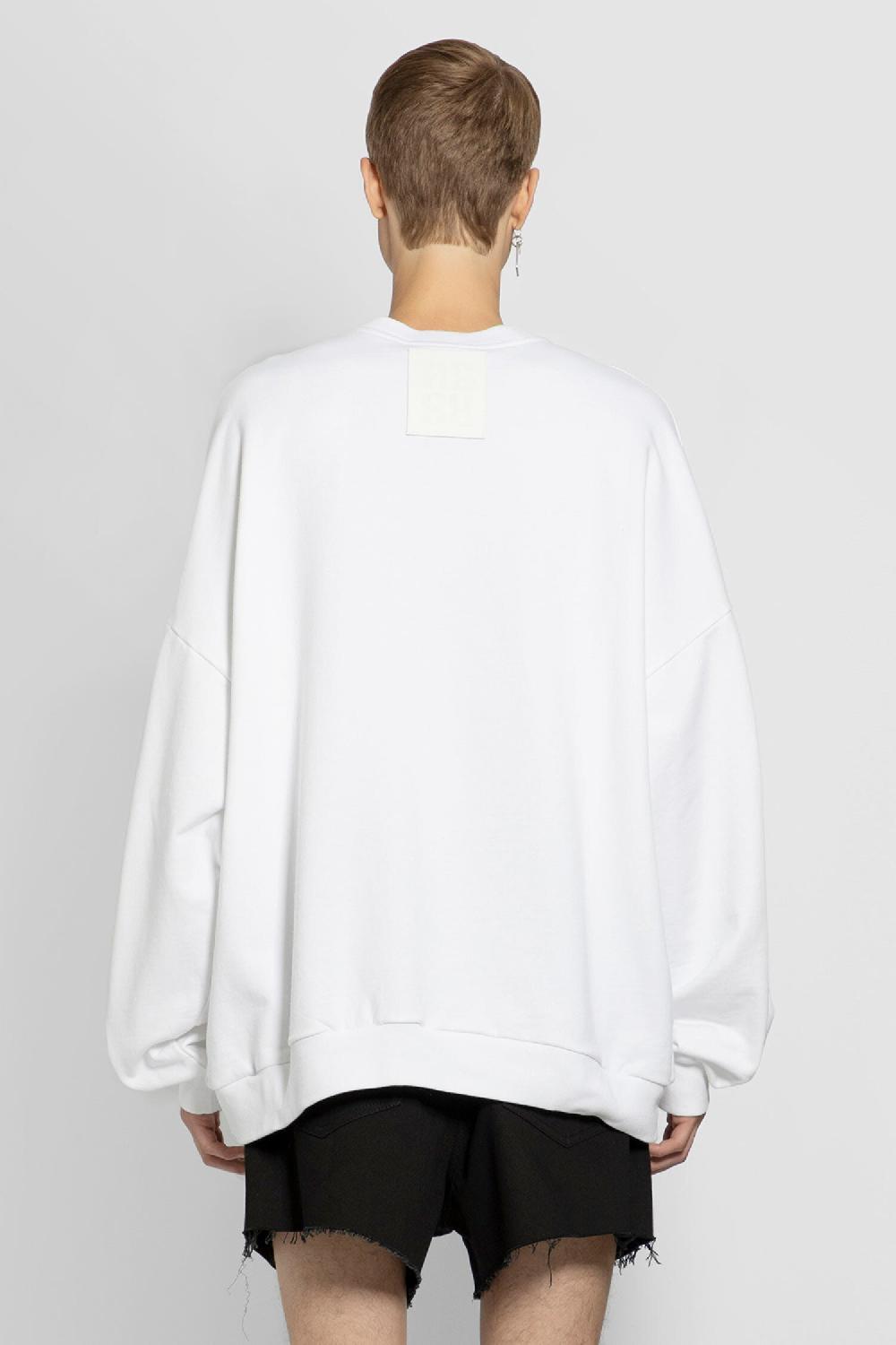 Antonioli RAF SIMONS MAN WHITE SWEATSHIRTS