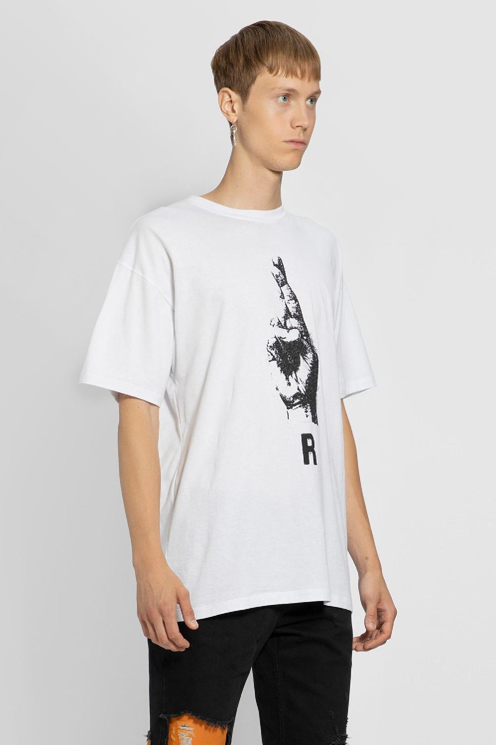 Antonioli RAF SIMONS MAN WHITE T-SHIRTS & TANK TOPS