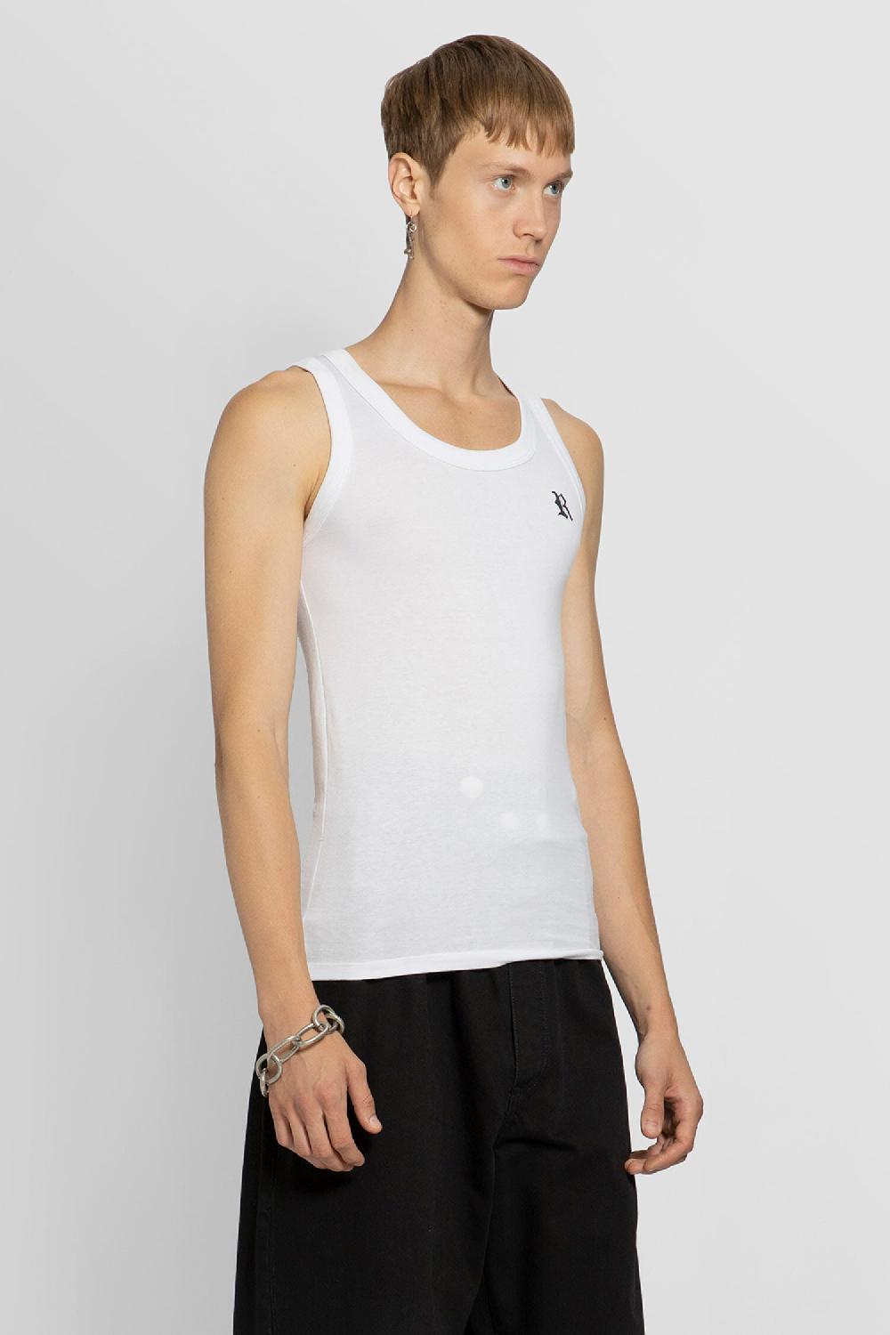 Antonioli RAF SIMONS MAN WHITE T-SHIRTS & TANK TOPS