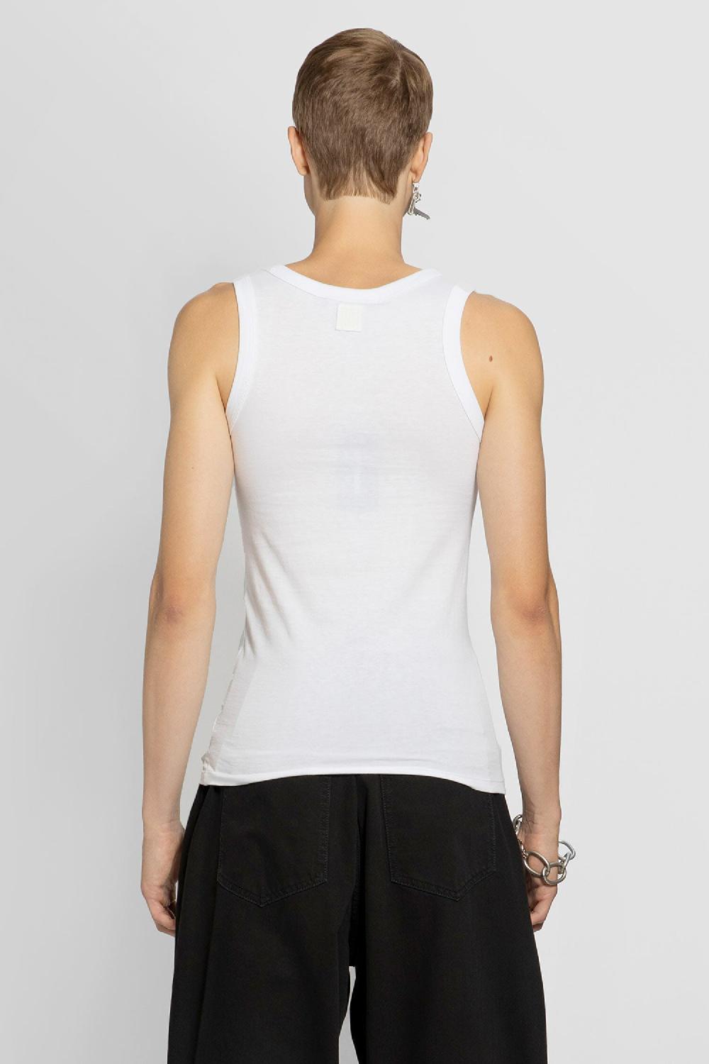 Antonioli RAF SIMONS MAN WHITE T-SHIRTS & TANK TOPS
