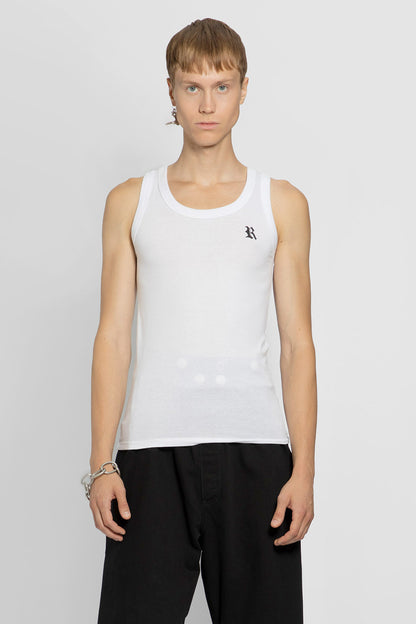 Antonioli RAF SIMONS MAN WHITE T-SHIRTS & TANK TOPS