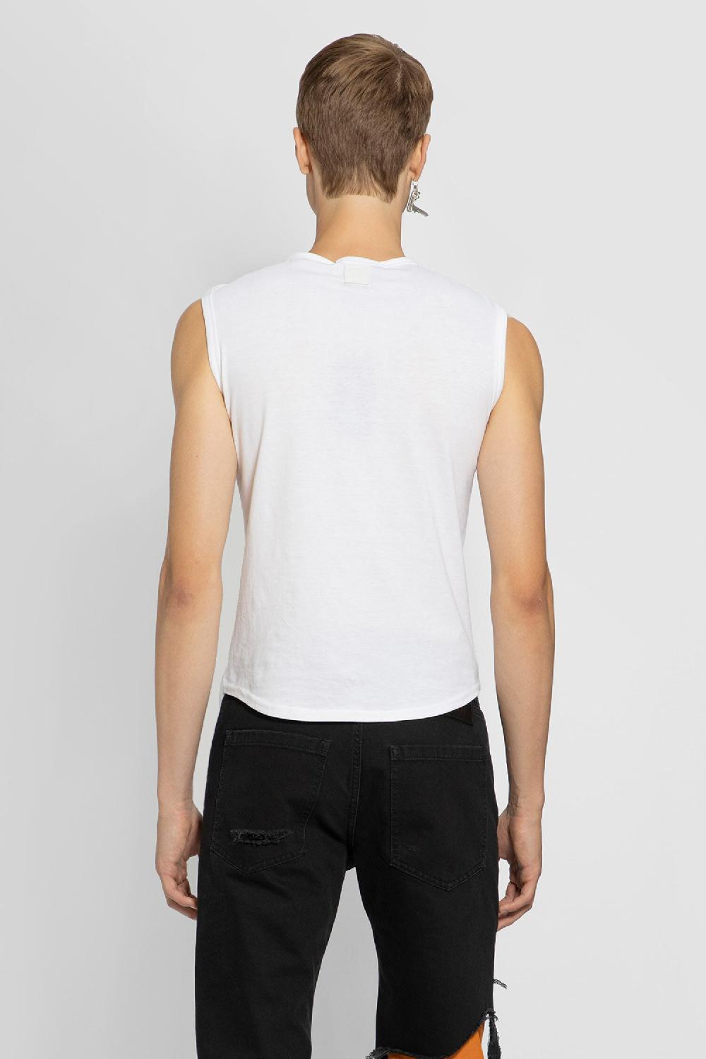 Antonioli RAF SIMONS MAN WHITE T-SHIRTS & TANK TOPS