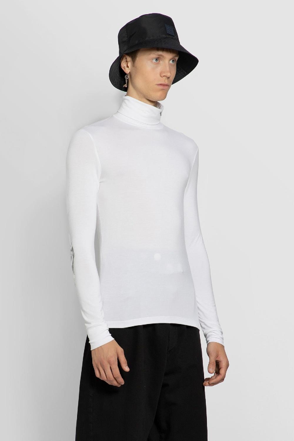 Antonioli RAF SIMONS MAN WHITE T-SHIRTS & TANK TOPS