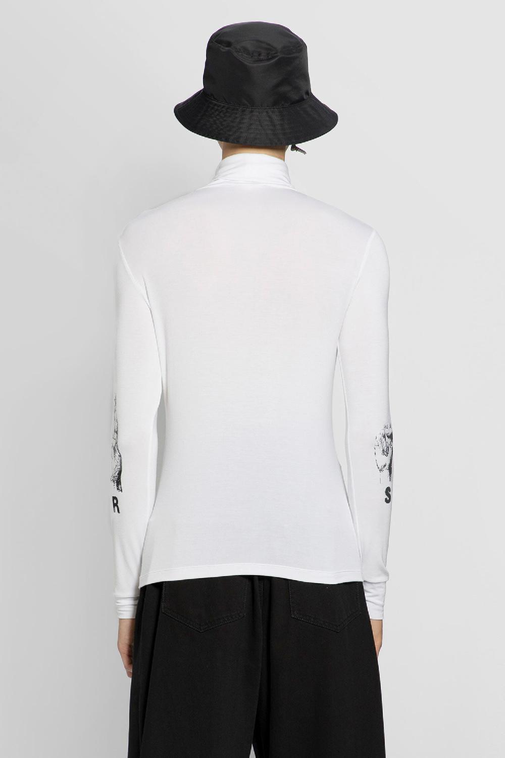 Antonioli RAF SIMONS MAN WHITE T-SHIRTS & TANK TOPS