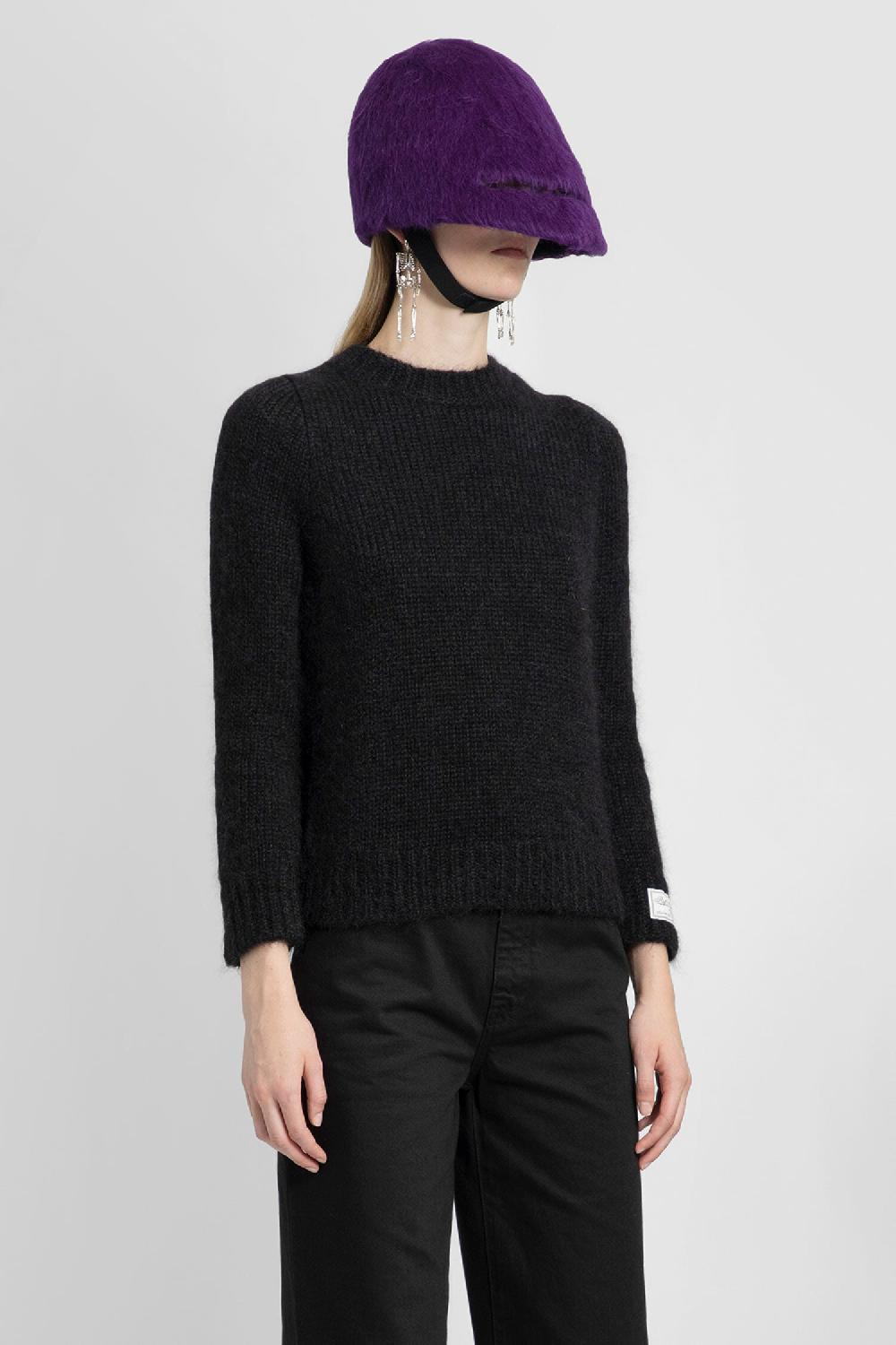 Antonioli RAF SIMONS WOMAN BLACK KNITWEAR