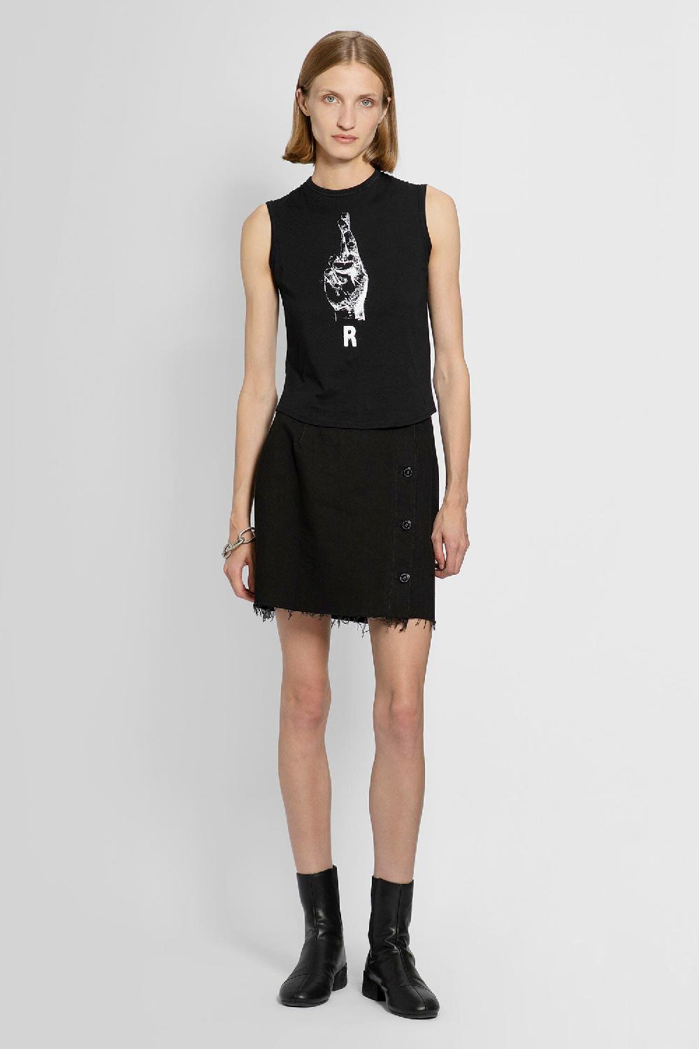 Antonioli RAF SIMONS WOMAN BLACK SKIRTS