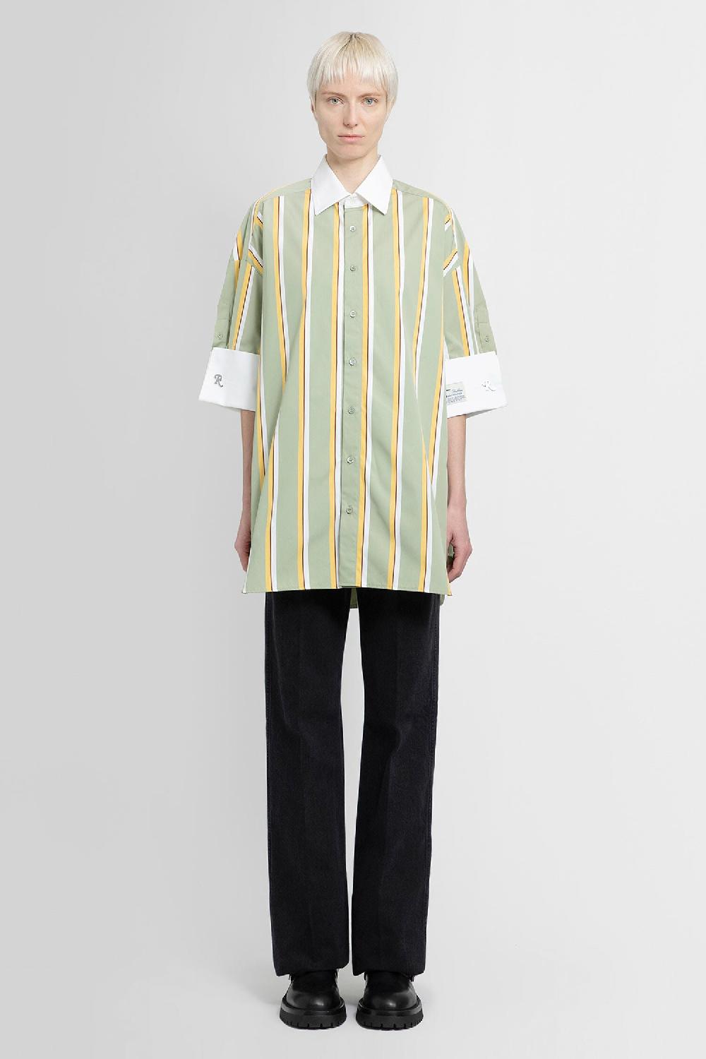 Antonioli RAF SIMONS WOMAN GREEN SHIRTS