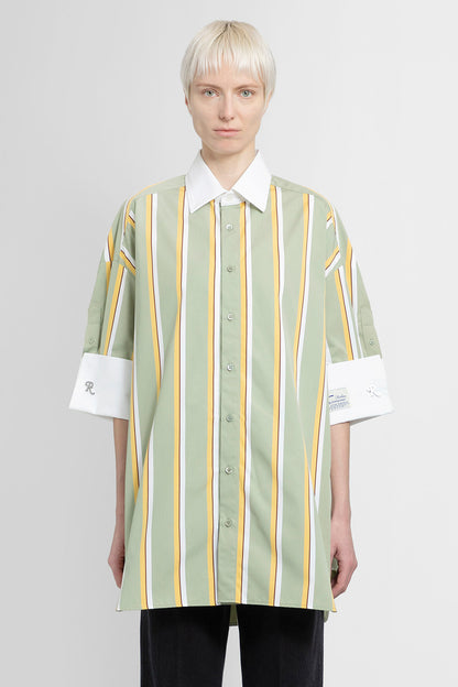 Antonioli RAF SIMONS WOMAN GREEN SHIRTS