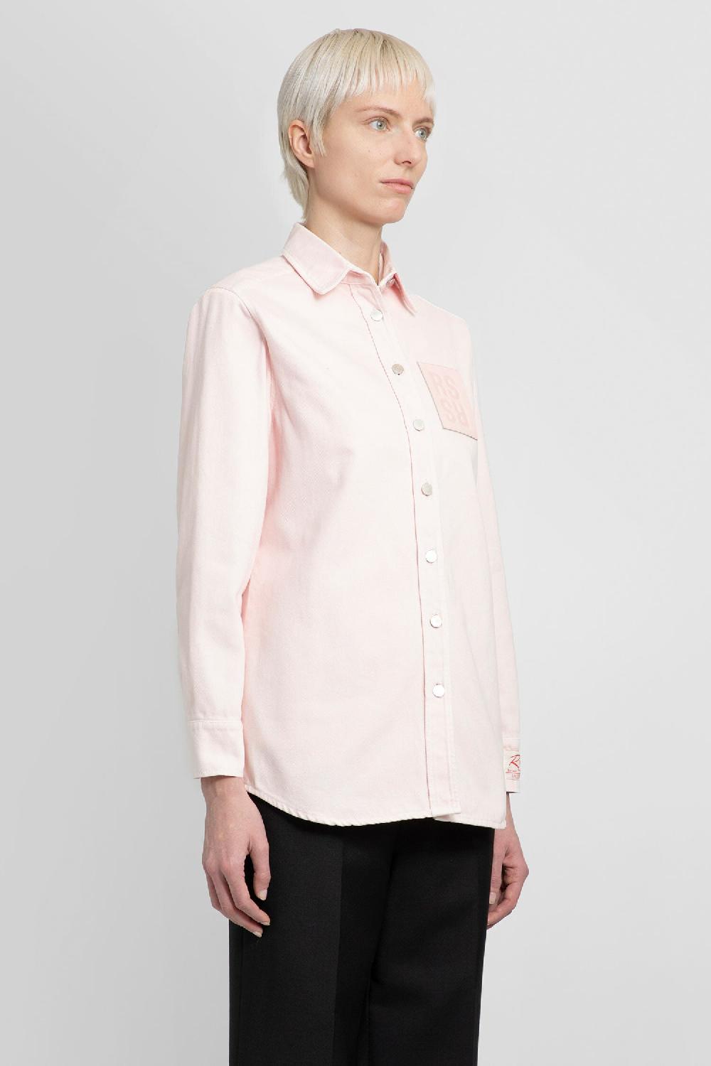 Antonioli RAF SIMONS WOMAN PINK SHIRTS