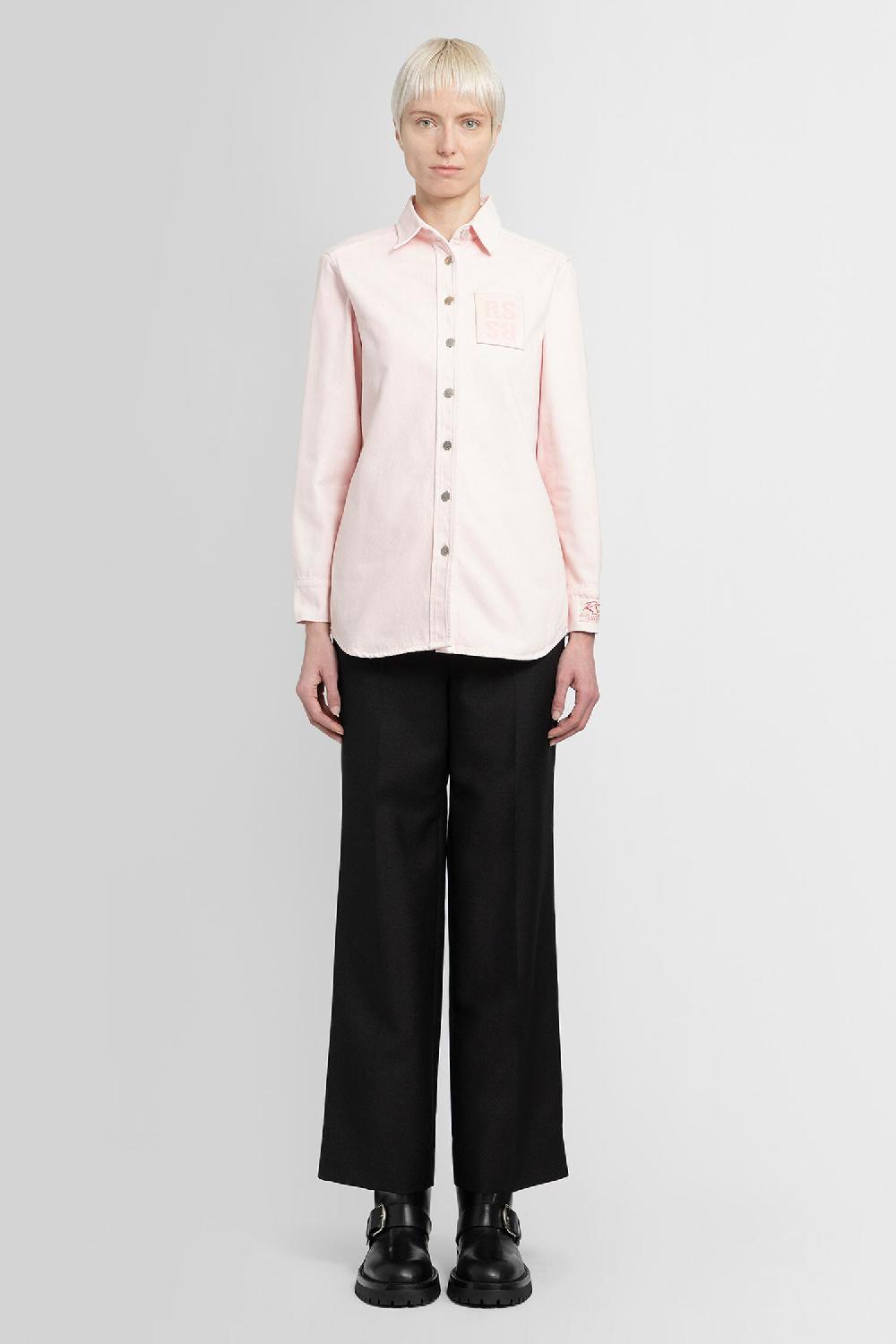 Antonioli RAF SIMONS WOMAN PINK SHIRTS