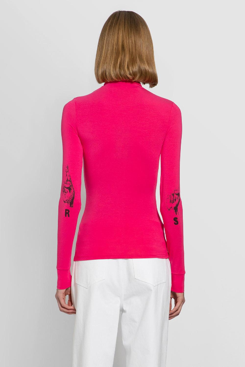 Antonioli RAF SIMONS WOMAN PINK T-SHIRTS & TANK TOPS