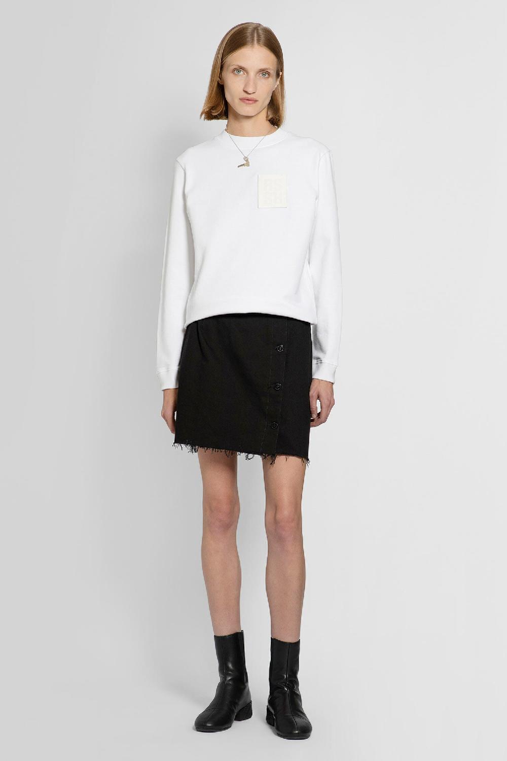 Antonioli RAF SIMONS WOMAN WHITE SWEATSHIRTS