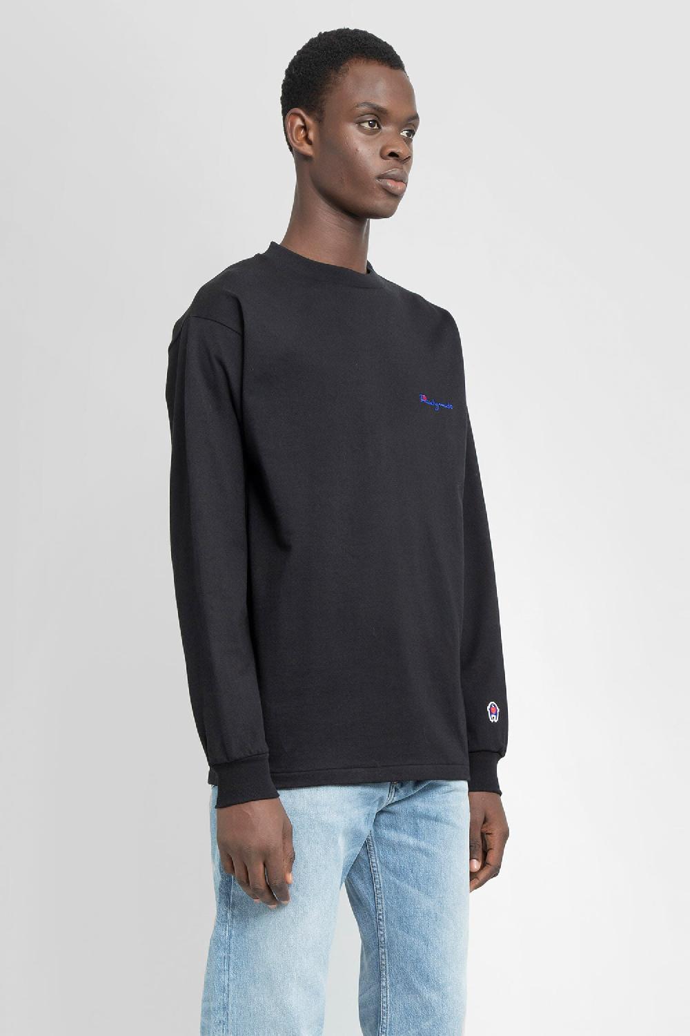 Antonioli READYMADE MAN BLACK T-SHIRTS & TANK TOPS