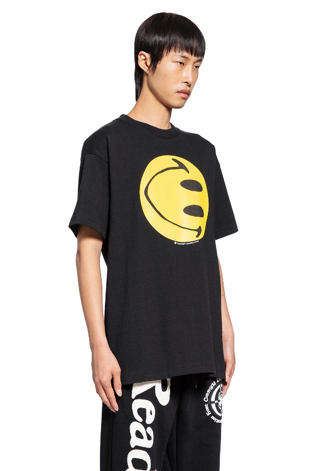 Antonioli READYMADE MAN BLACK T-SHIRTS & TANK TOPS
