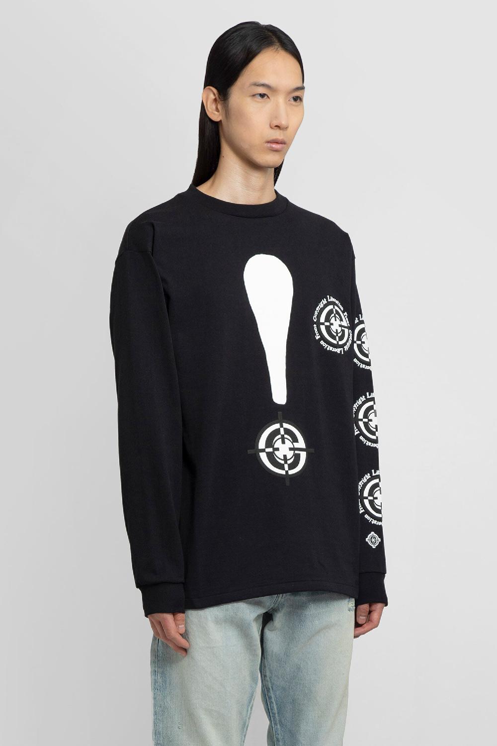 Antonioli READYMADE MAN BLACK T-SHIRTS & TANK TOPS