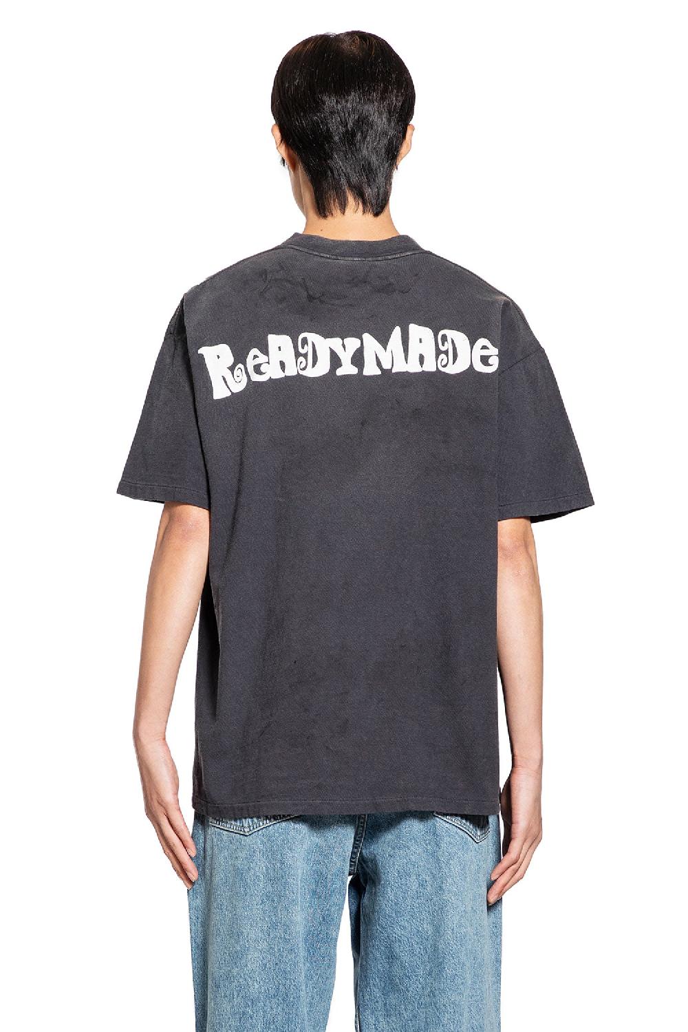 Antonioli READYMADE MAN BLACK T-SHIRTS & TANK TOPS