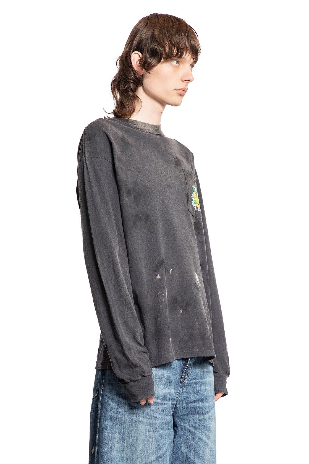 Antonioli READYMADE MAN GREY T-SHIRTS & TANK TOPS
