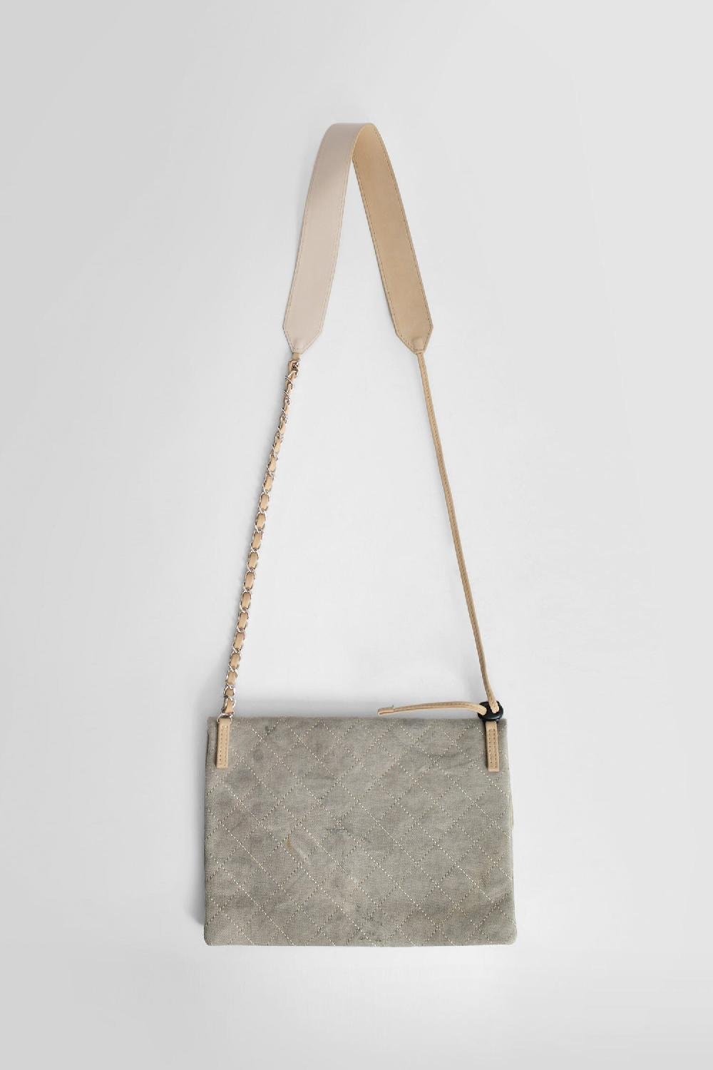 Antonioli READYMADE MAN OFF-WHITE CROSSBODY BAGS