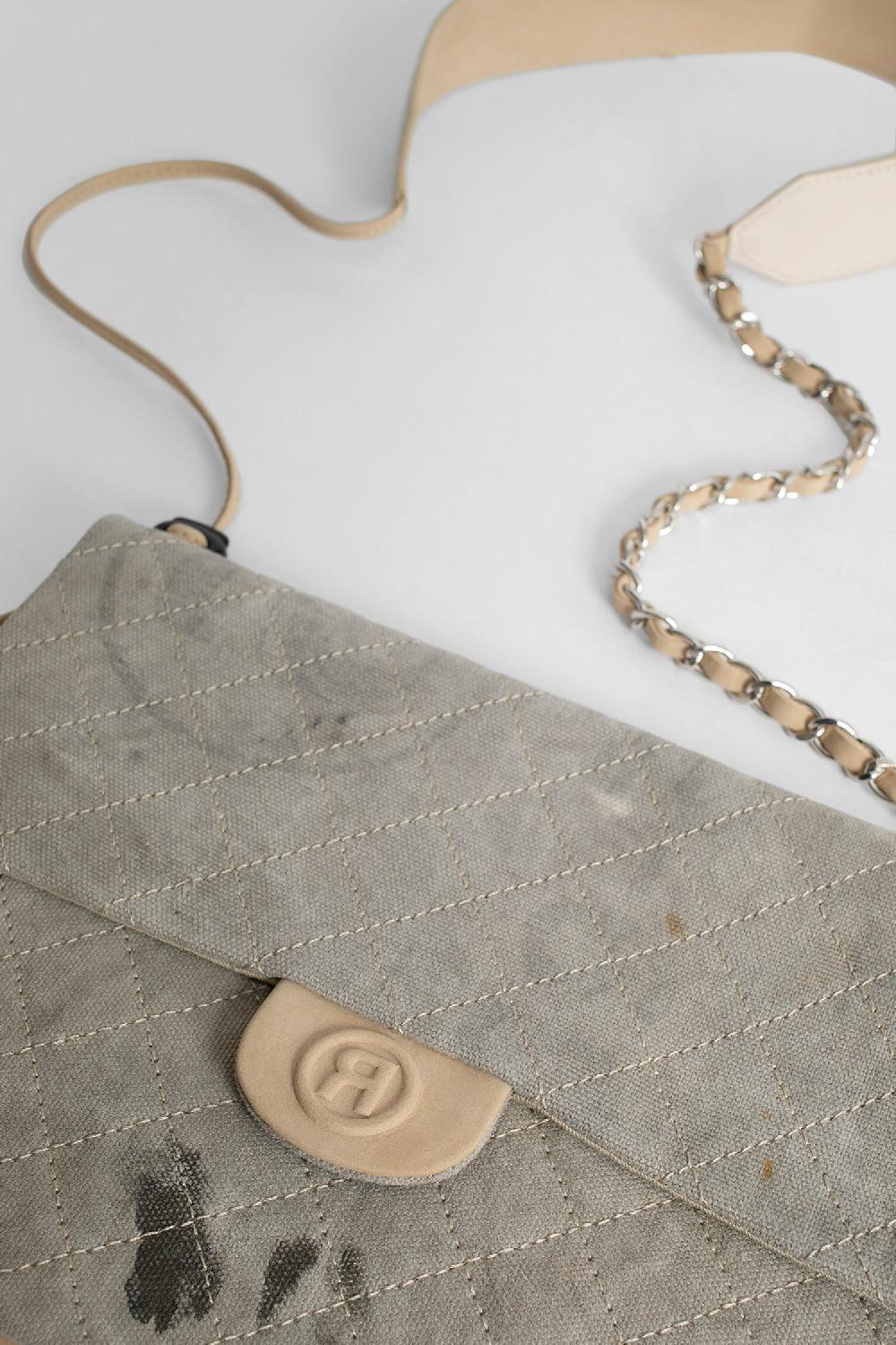 Antonioli READYMADE MAN OFF-WHITE CROSSBODY BAGS