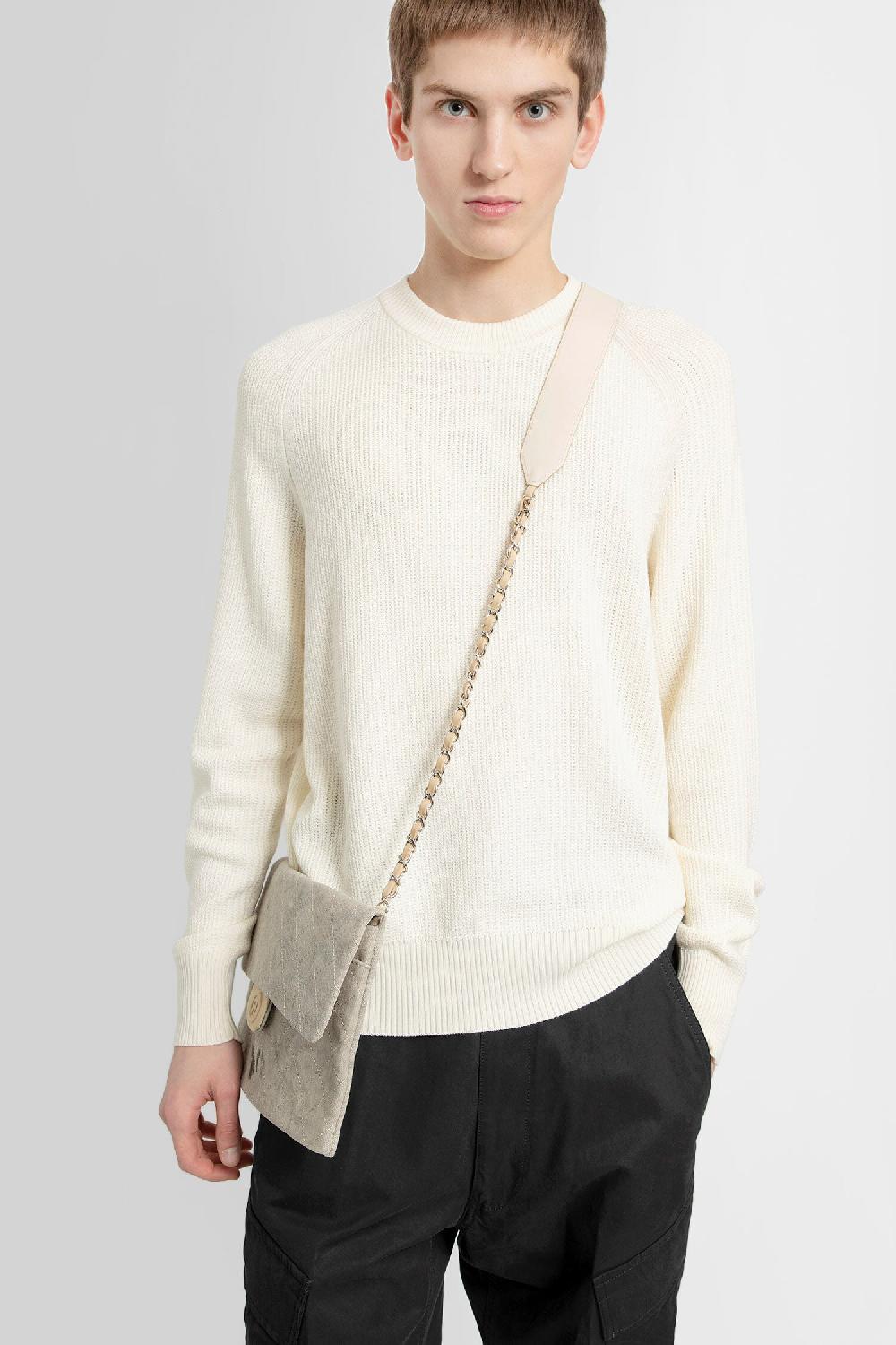 Antonioli READYMADE MAN OFF-WHITE CROSSBODY BAGS