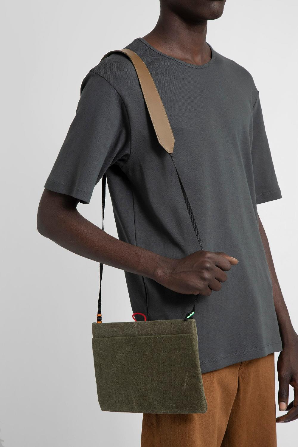 Antonioli READYMADE UNISEX GREEN CROSSBODY BAGS