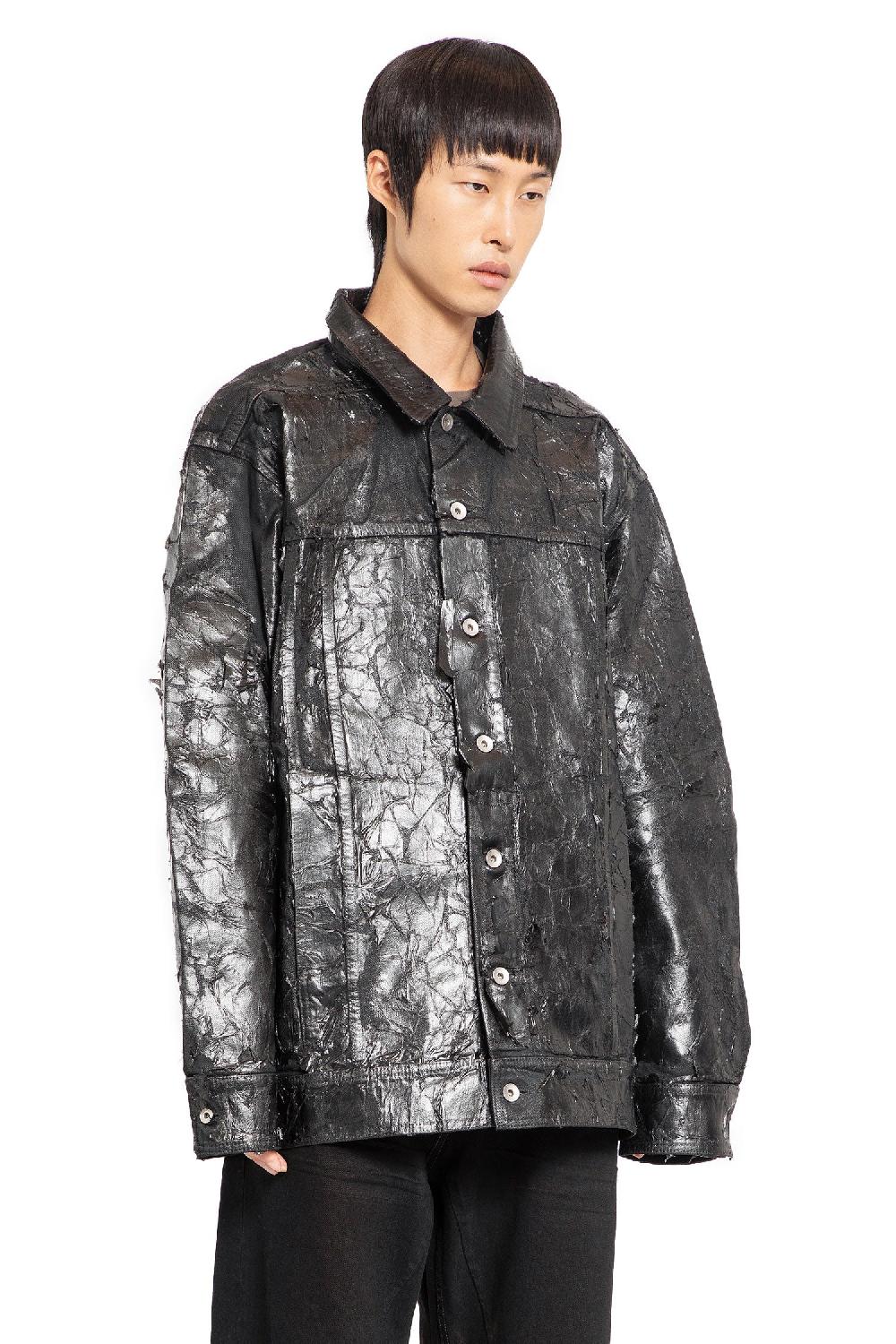 Antonioli RICK OWENS DRKSHDW MAN BLACK JACKETS