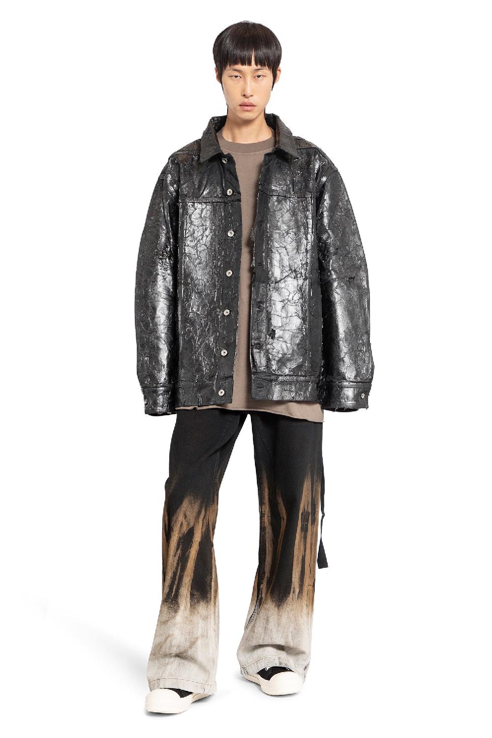 Antonioli RICK OWENS DRKSHDW MAN BLACK JACKETS