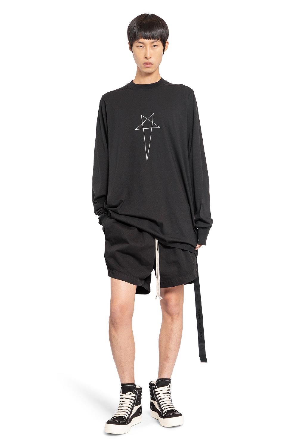 Antonioli RICK OWENS DRKSHDW MAN BLACK SHORTS