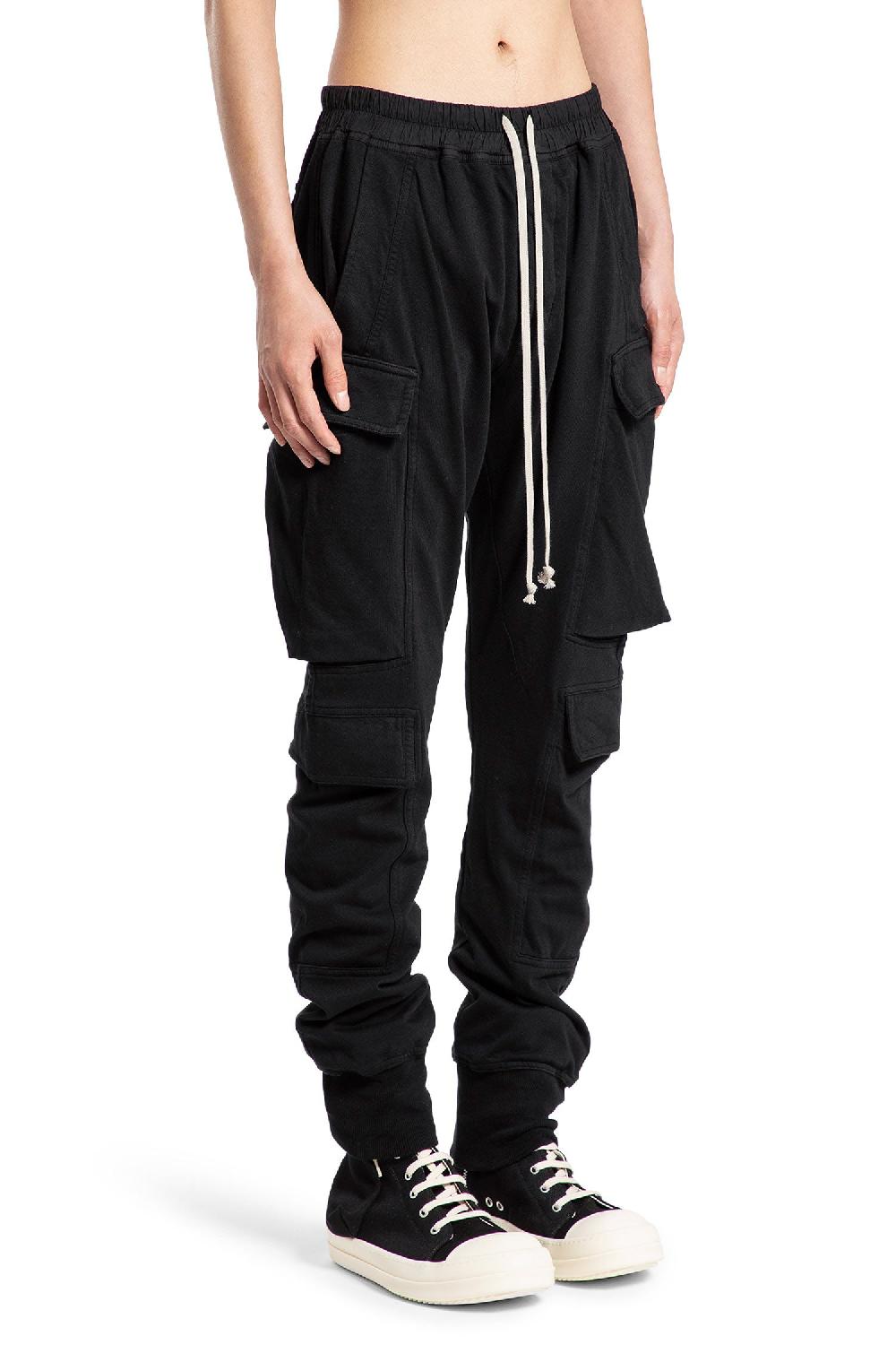 Antonioli RICK OWENS DRKSHDW MAN BLACK TROUSERS