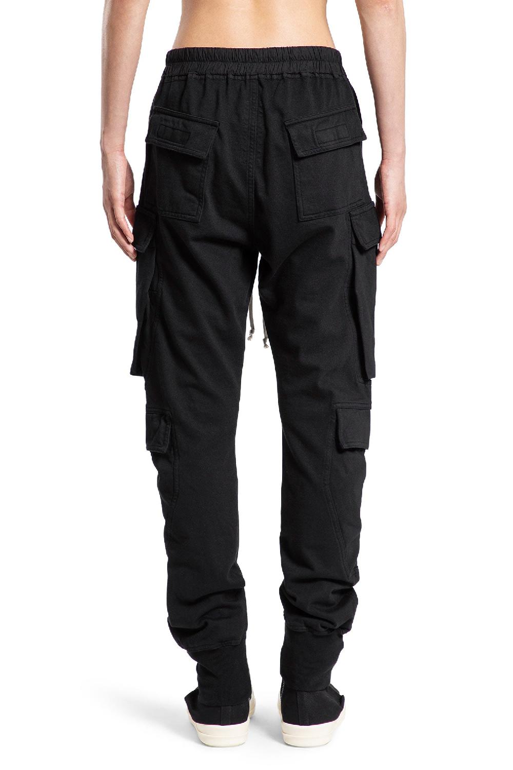 Antonioli RICK OWENS DRKSHDW MAN BLACK TROUSERS