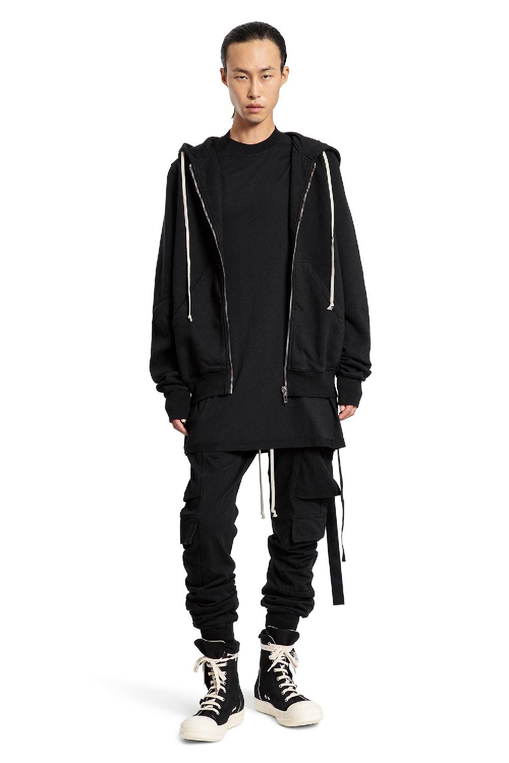 Antonioli RICK OWENS DRKSHDW MAN BLACK TROUSERS