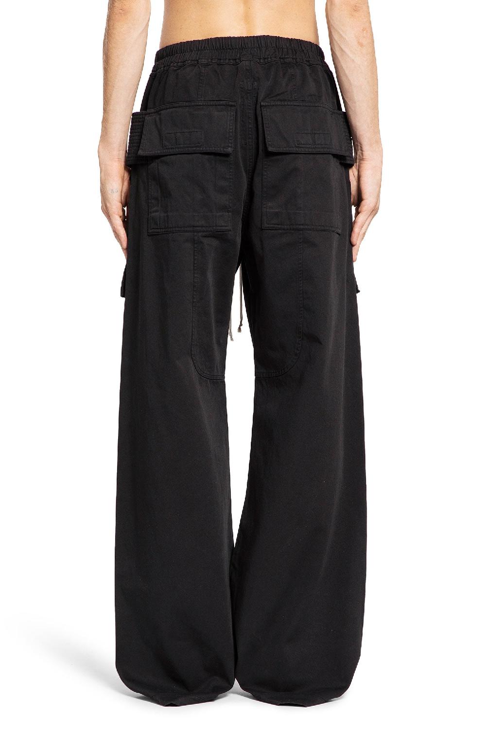 Antonioli RICK OWENS DRKSHDW MAN BLACK TROUSERS
