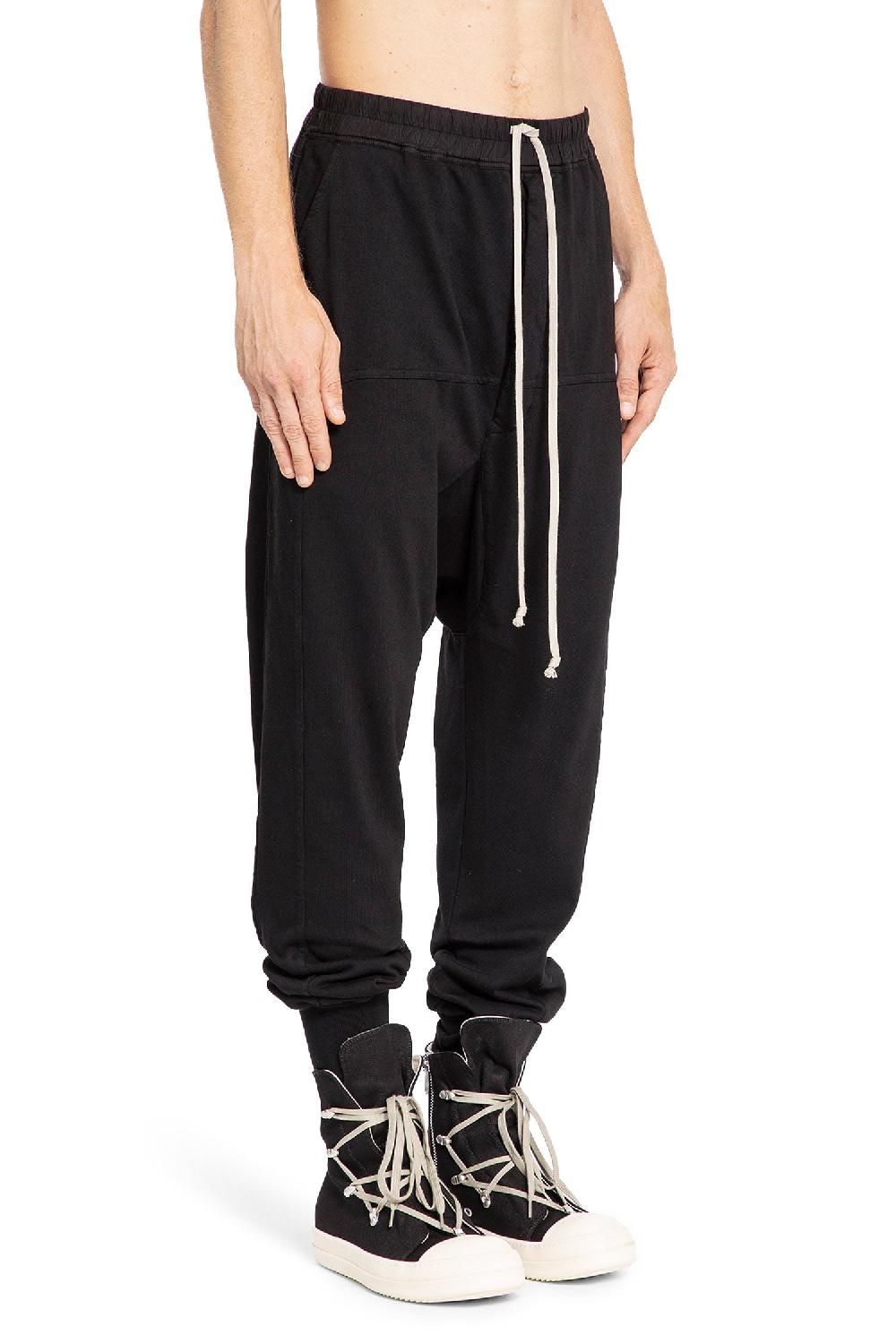 Antonioli RICK OWENS DRKSHDW MAN BLACK TROUSERS