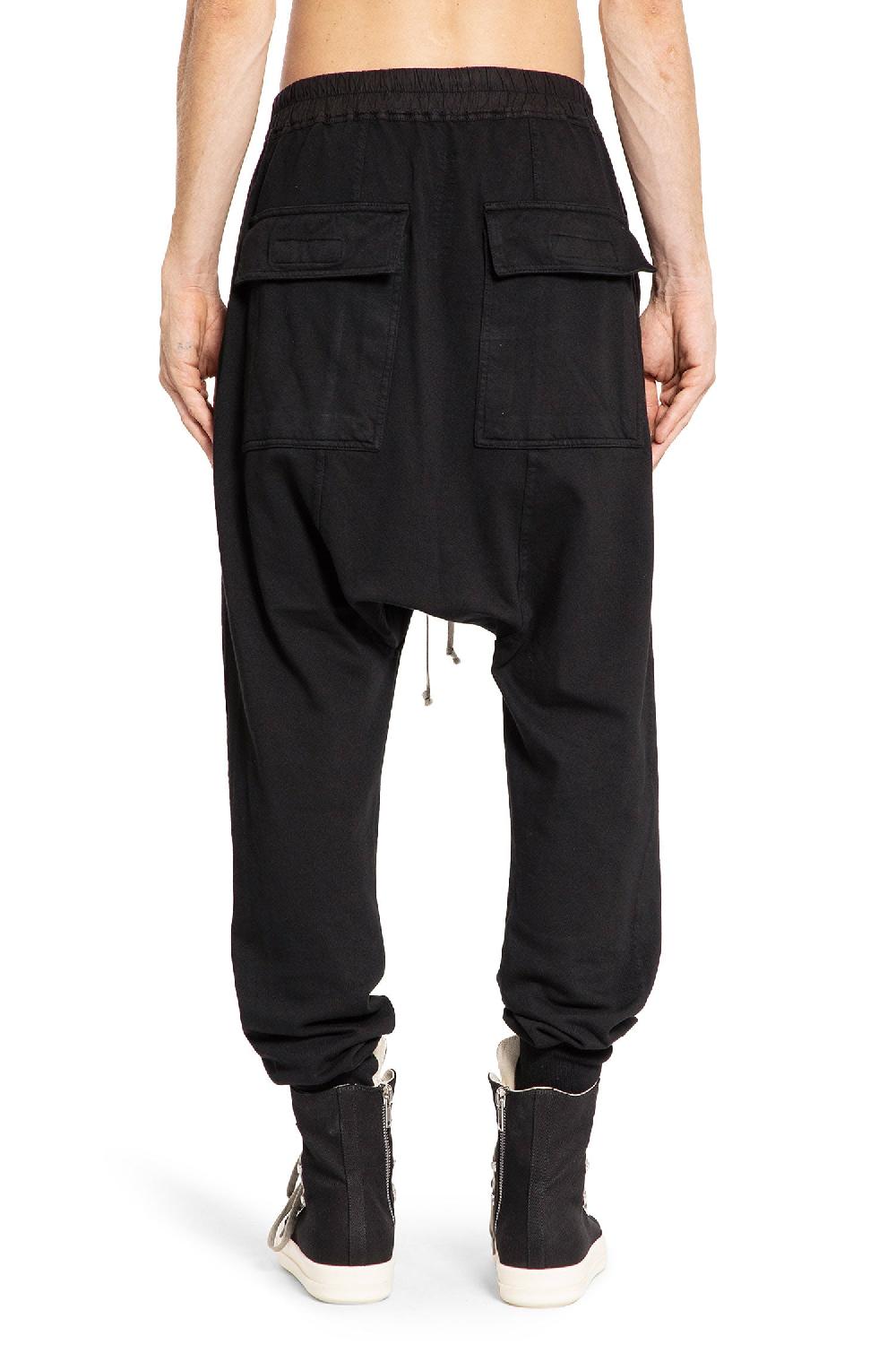Antonioli RICK OWENS DRKSHDW MAN BLACK TROUSERS